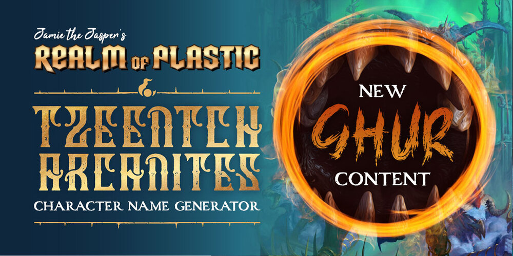 Compound jogger You're welcome Tzeentch Arcanites Character Name Generator — Realm of Plastic