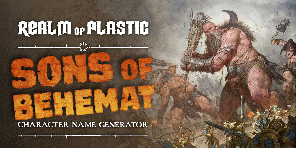 capsule Pakistan Mob Sons of Behemat Character Name Generator — Realm of Plastic