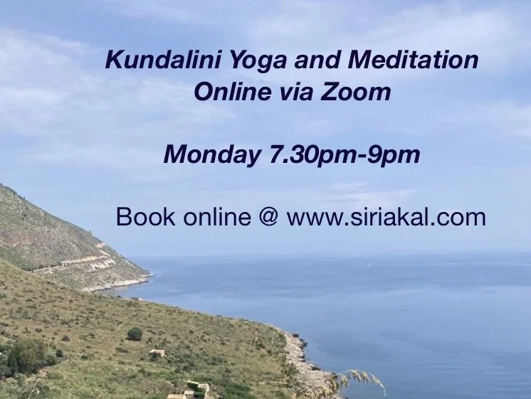 Monday Kundalini Yoga - Online Date TBC