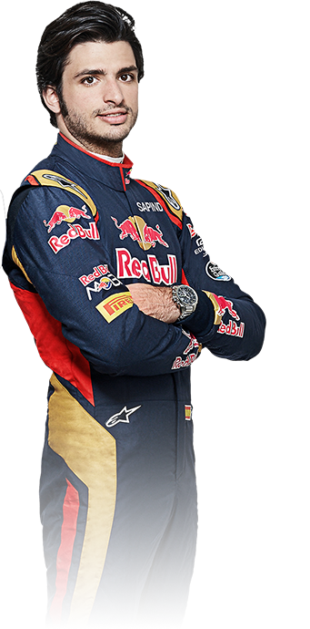 Carlos Sainz- Toro Rosso F1 Driver. Casio Edifice Watches.