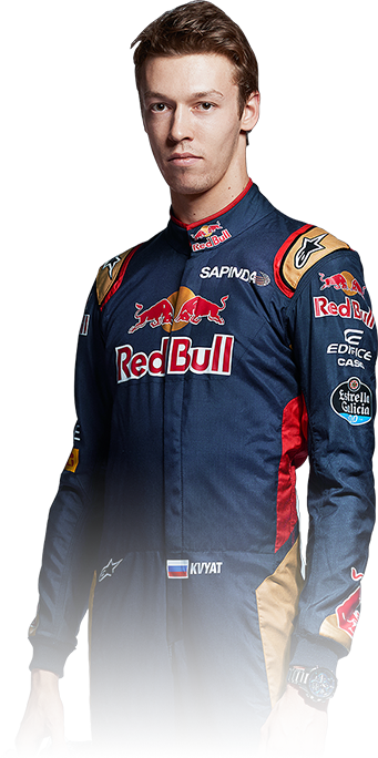 Daniil Kvyat- Toro Rosso F1 Driver. Casio Edifice Watches