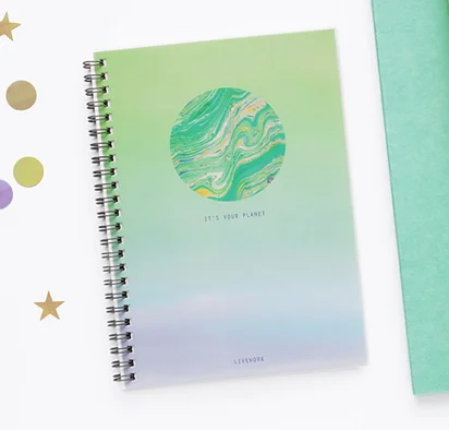 Beautiful notebook and folder from The Magic Notebook http://www.themagicnotebook.co.uk/notebooks/unillustrated.php