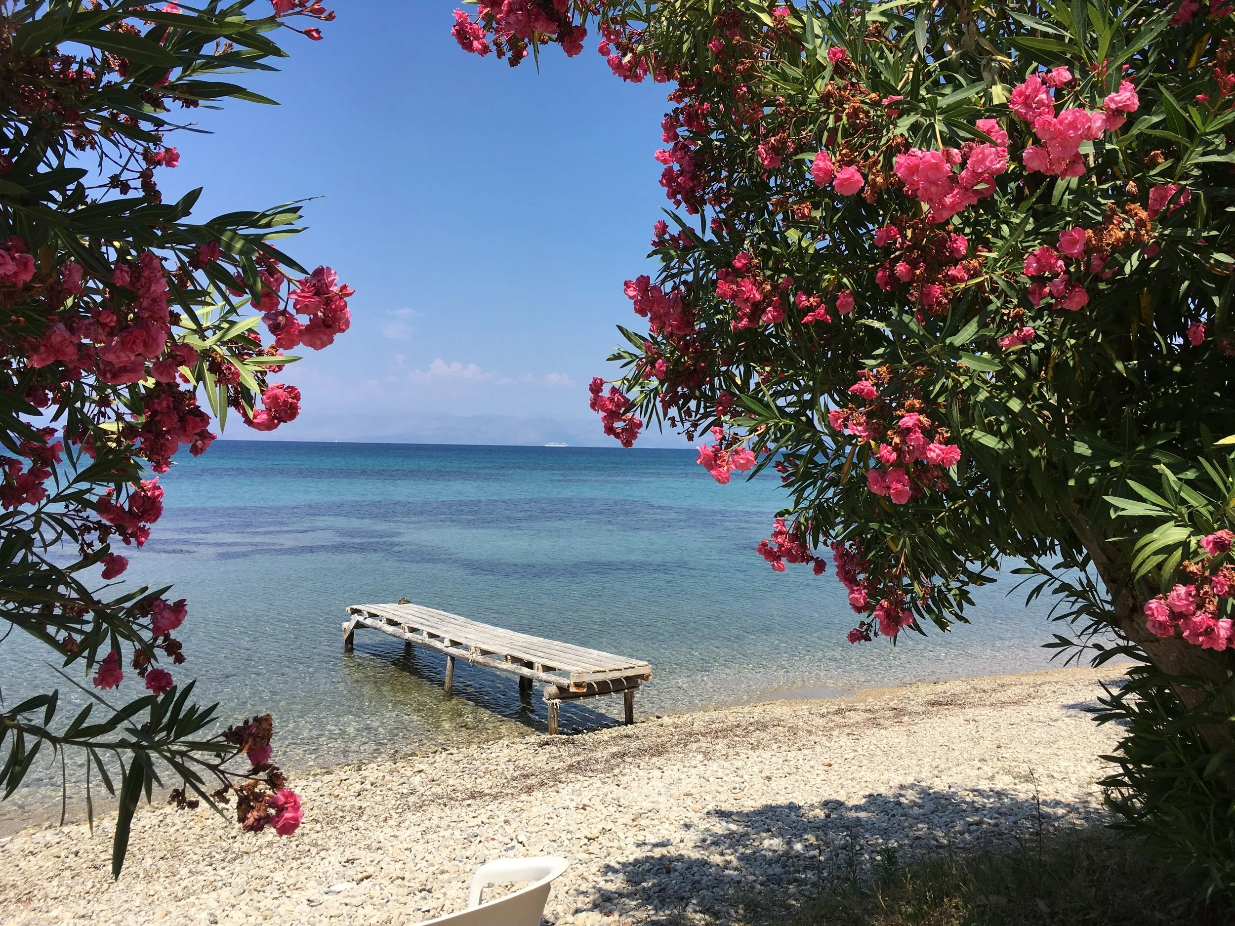 perfect pier in Greece