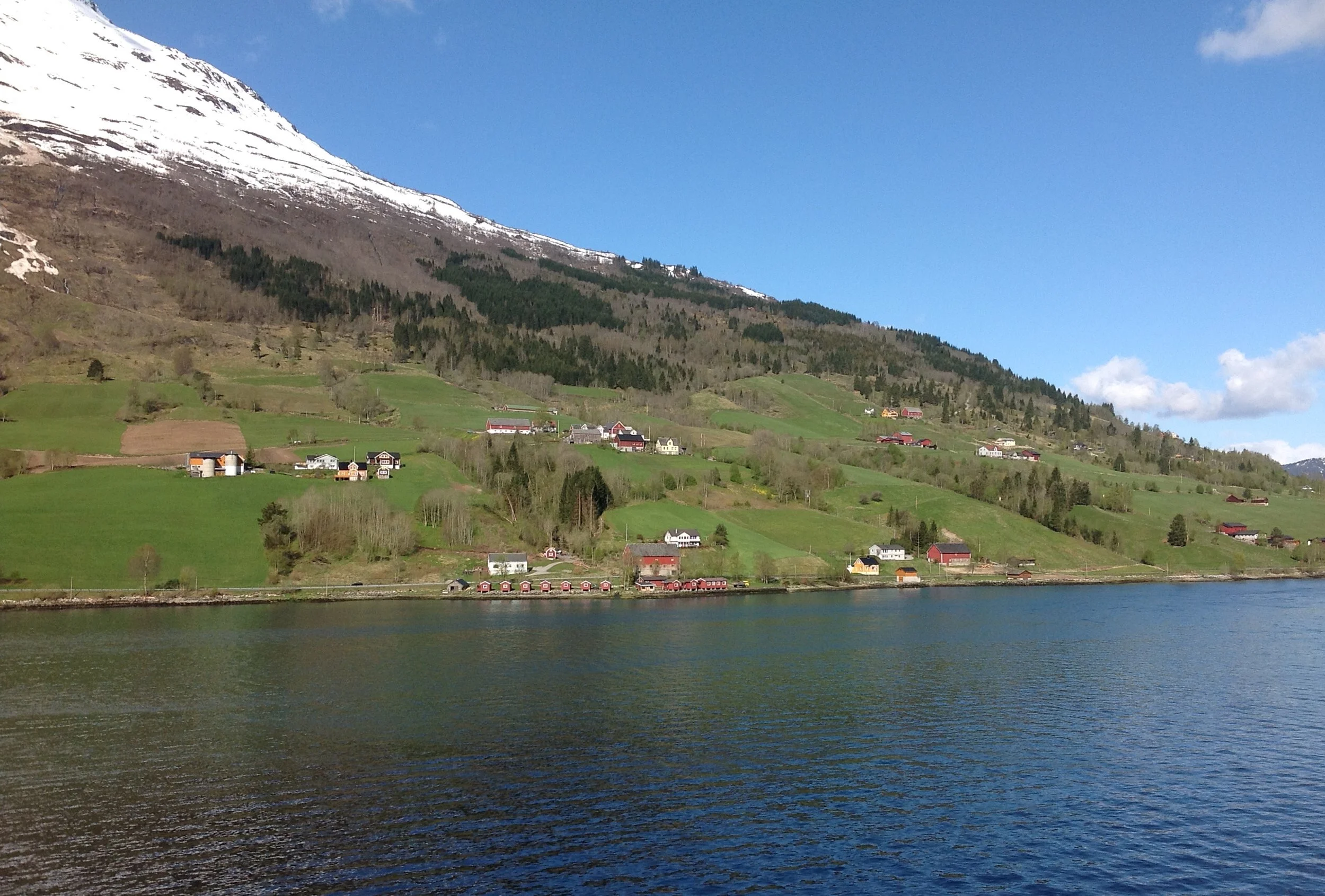 Heading for Bergen, Norway