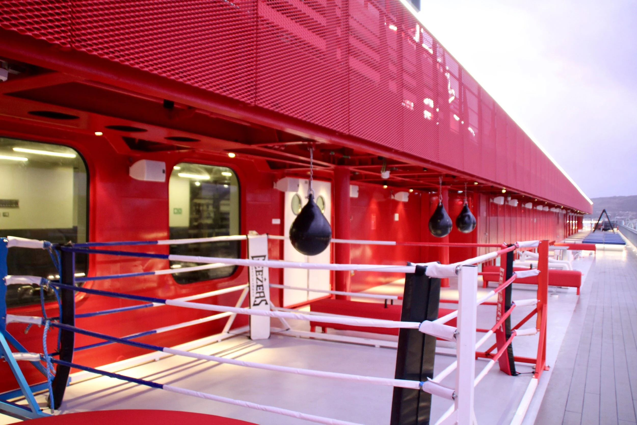I’m in the Red Corner - Virgin Cruises Press Launch