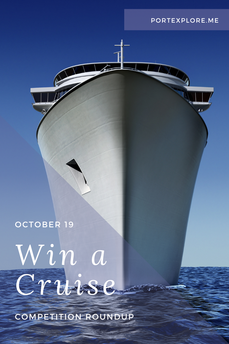Our roundup of October Cruise Competitions
