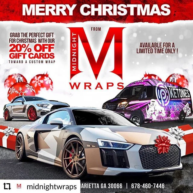 @midnightwraps made the #TARDIS &amp; #Mini look this good. Get your gift cards! #BADWOLF @teslamotors -  #RepostPlus @midnightwraps
- - - - - -
Today is the last day to take advantage of our #Christmas Savings !! : #MerryChristmas from us !! Have so