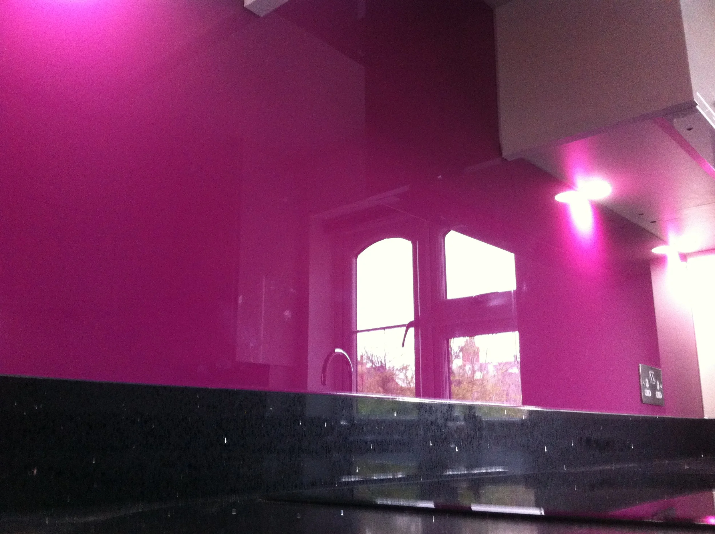 Pink / Purple Splashback