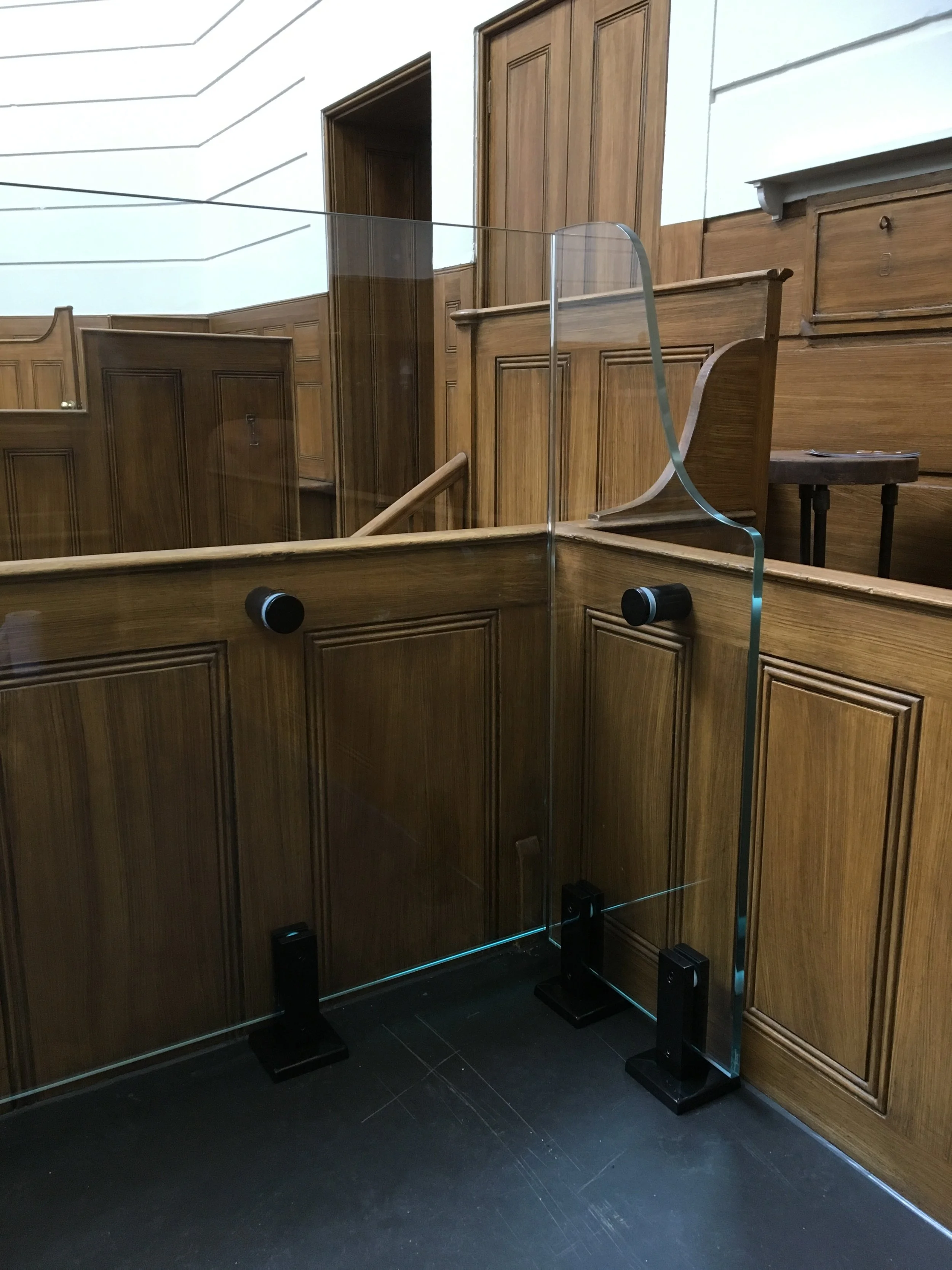 Bespoke Glass Balustrade, The Old Court Room, St Albans Museum + Art Gallery