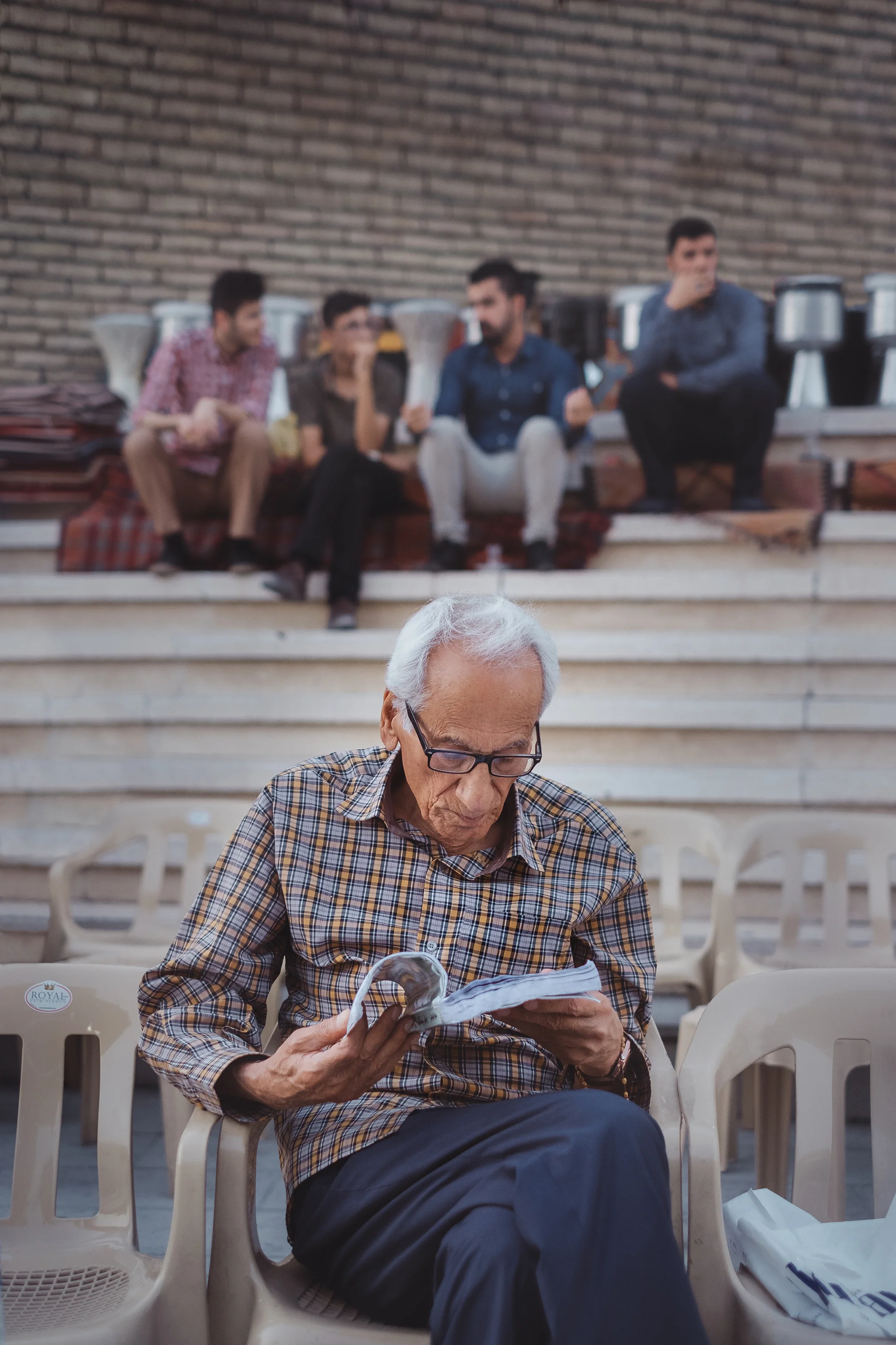 A difference between the generations, Erbil, Iraq