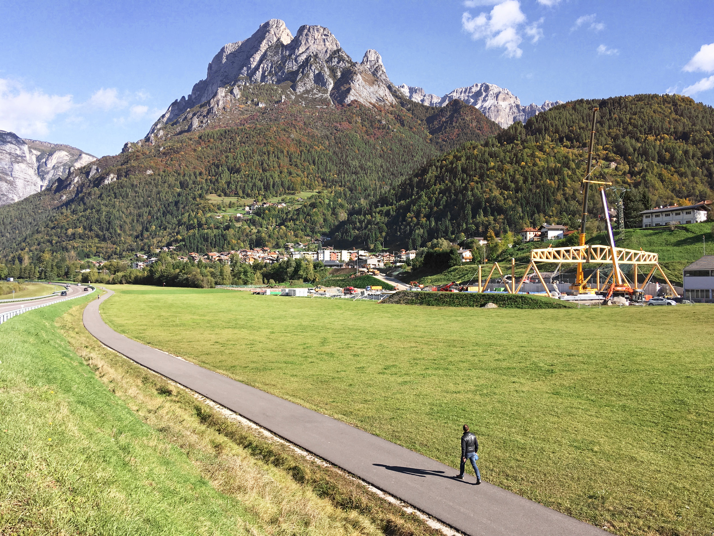 Palaluxottica, posa prima trave