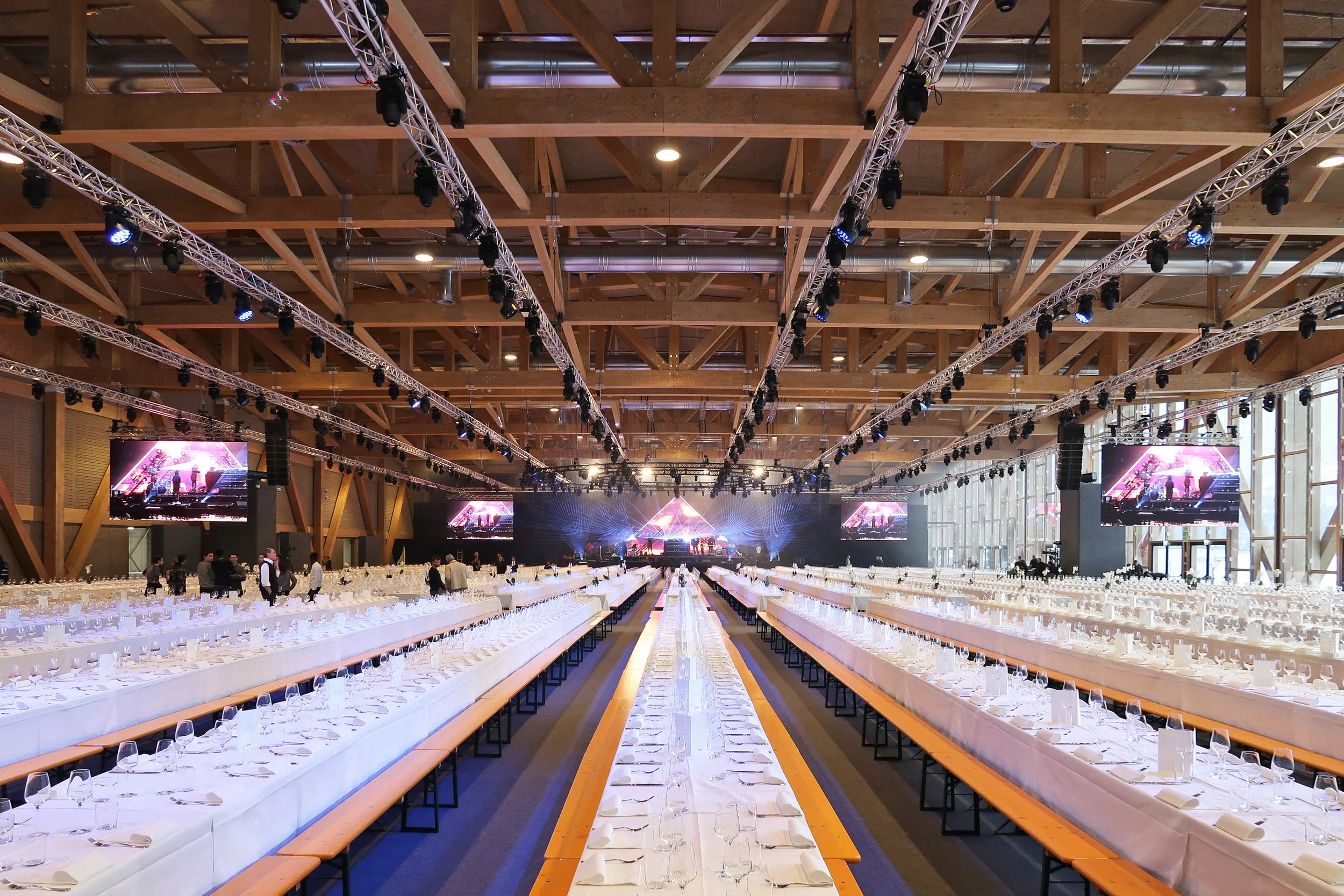 Palaluxottica, festa di natale