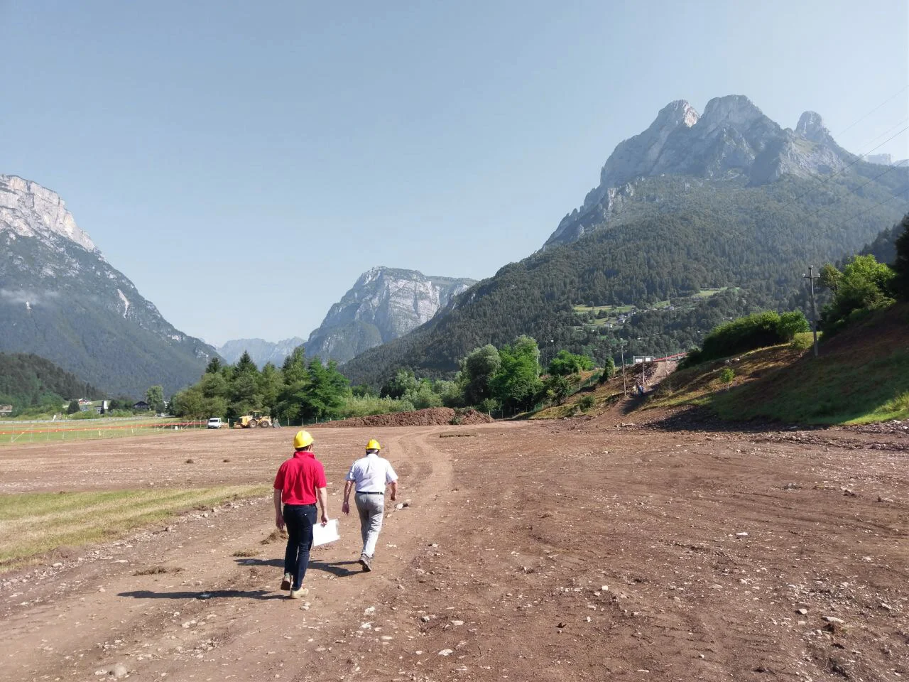 Palaluxottica, iniziati i lavori della strada d’accesso