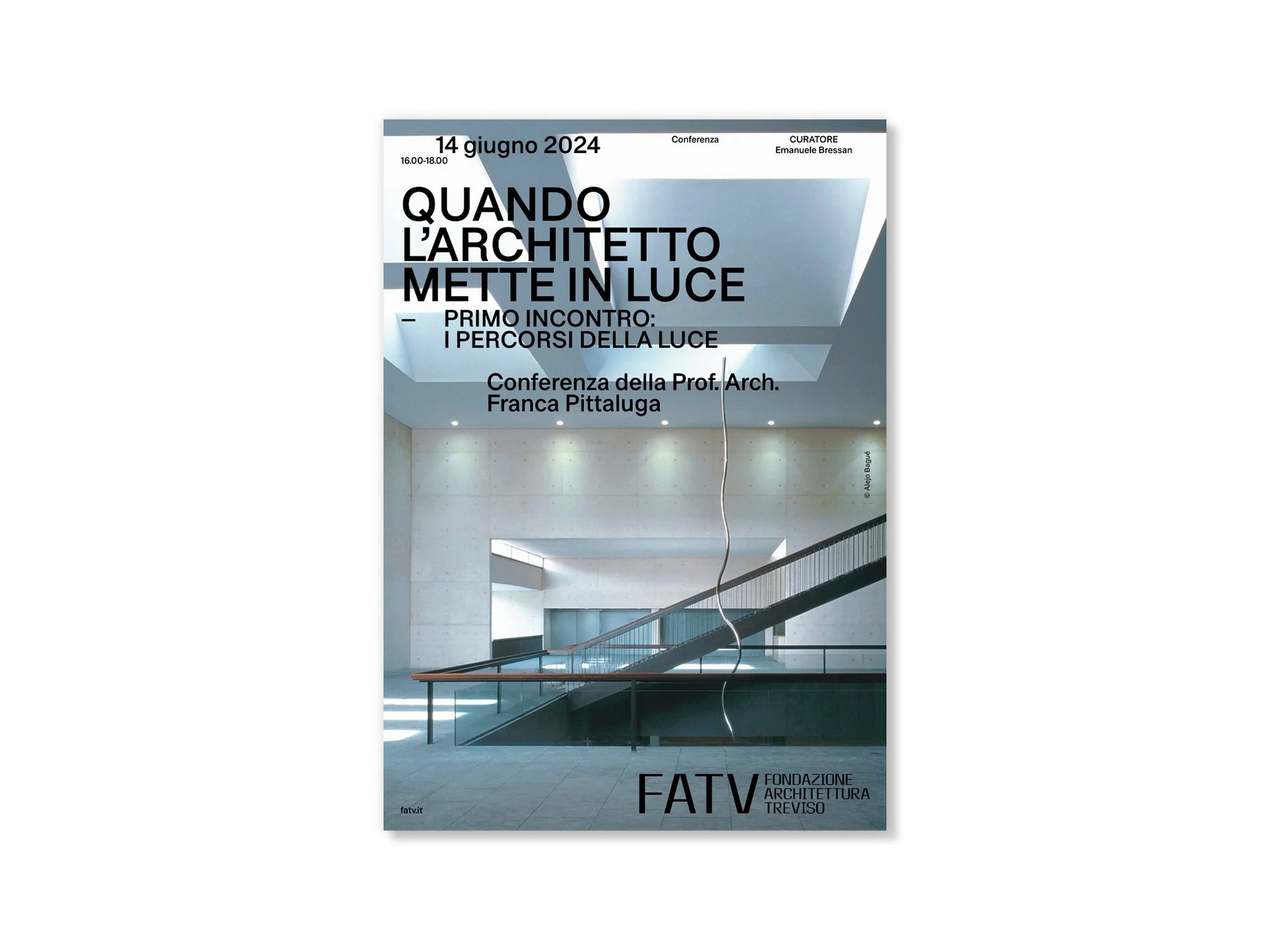 "Quando l'architetto mette in luce", ciclo di conferenze