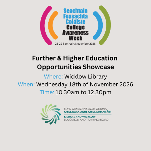 Further and Higher Education Opportunities Showcase 18.11.2026