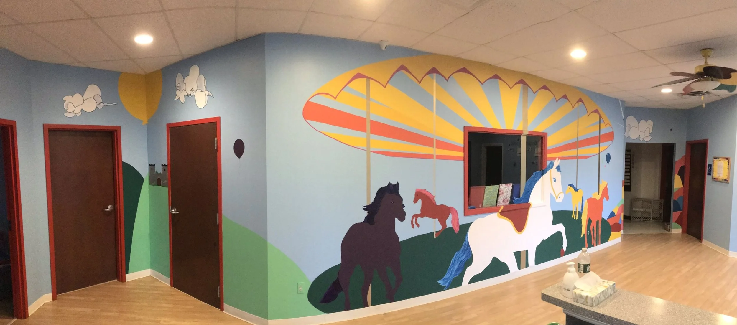 Carousel Academy Mural