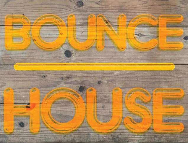 Bounce House Sign
