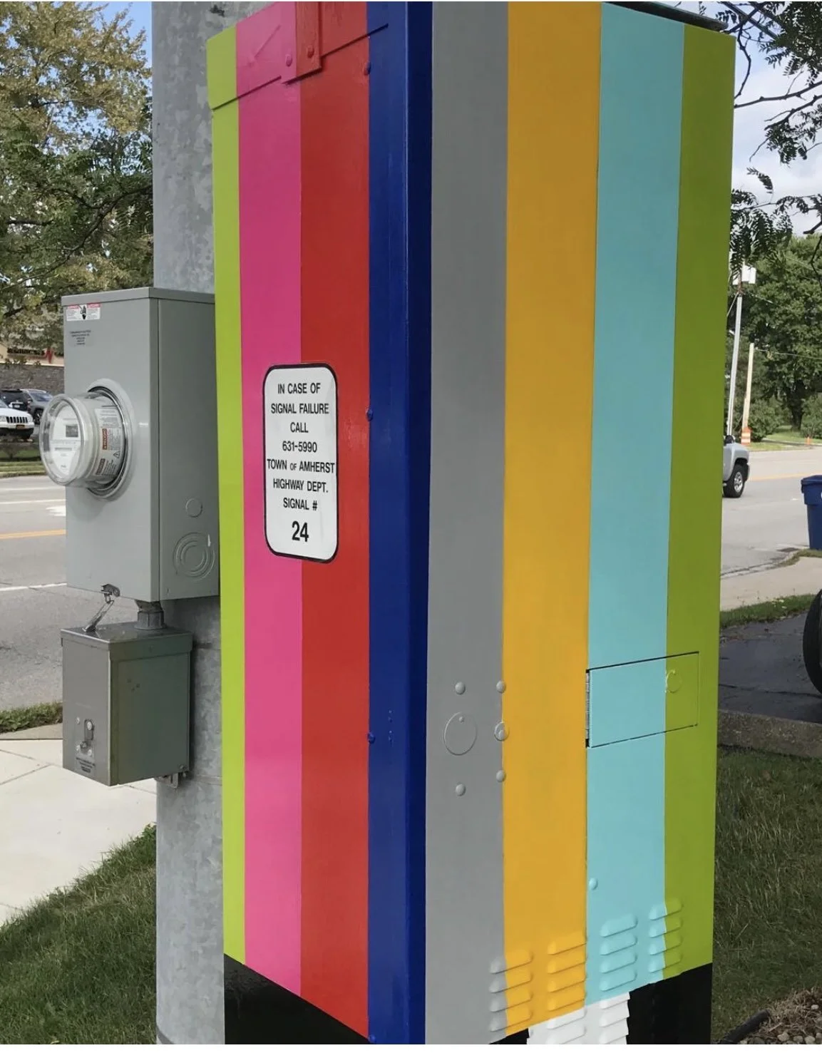 Test Pattern Traffic Box