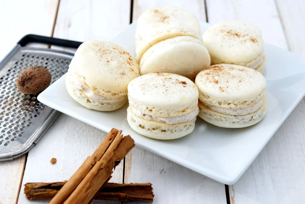 Eggnog Macaroons