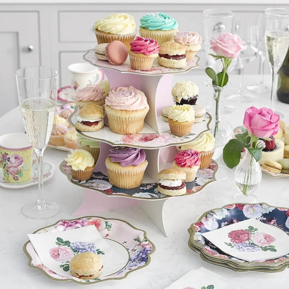 afternoon tea tablescape kits — Afternoon Tea at Home Table Decorations