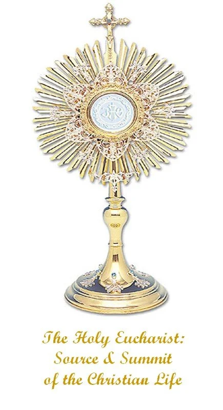 Holy Hour Card - Monstrance