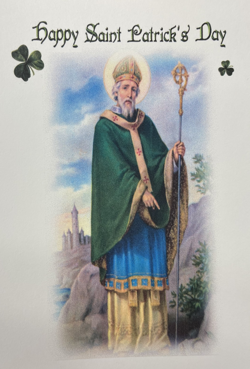Rosary Card - St. Patrick's Day