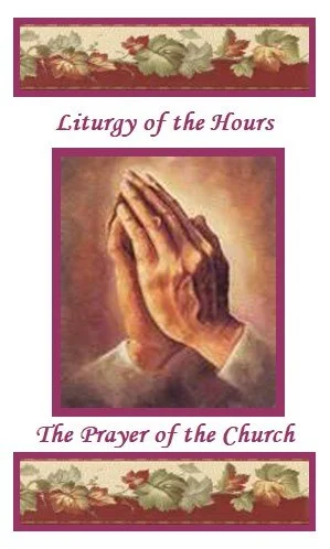 Liturgy of the Hours Card - Fall
