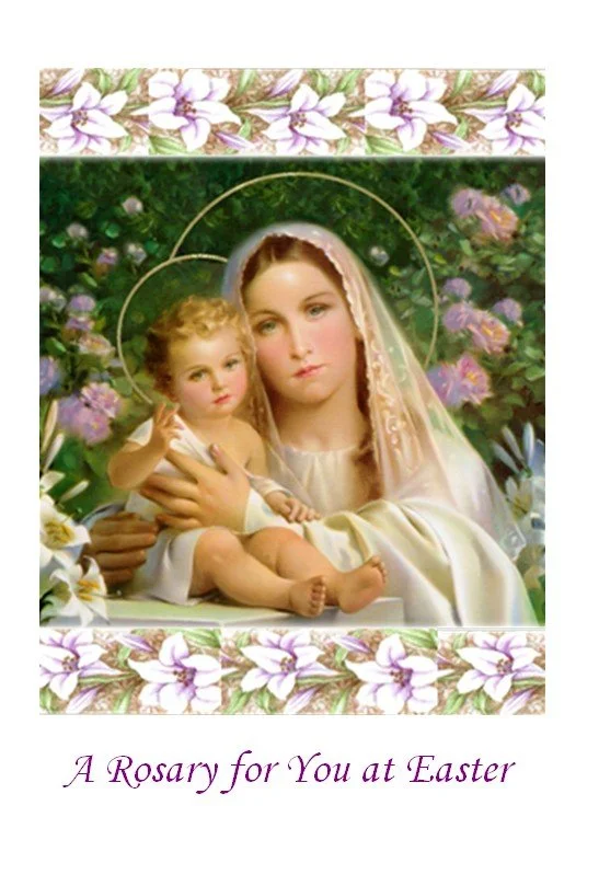 Rosary Card - Easter
