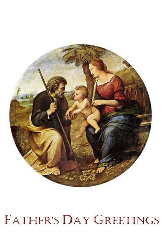Father's Day Mass Card