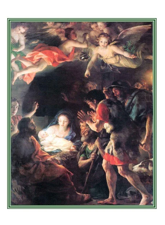 Christmas - Mass & Communion Card