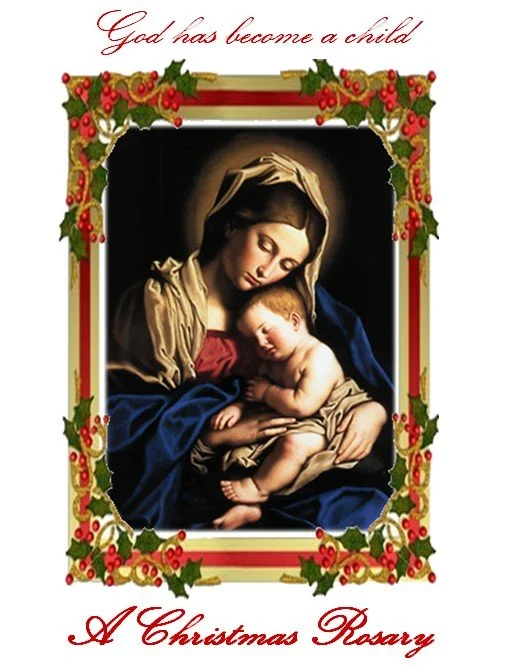 Christmas - Rosary Card