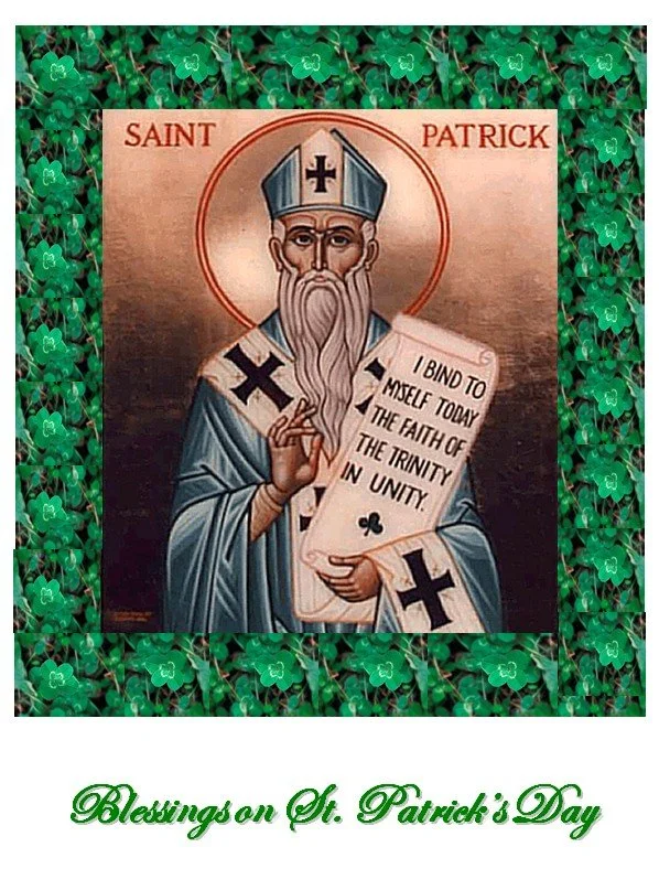 Holy Hour Card - St. Patrick's Day
