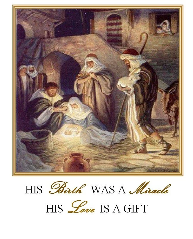 Christmas - Holy Hour Card