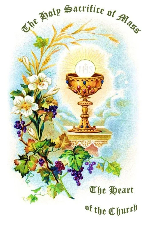 Mass & Communion Card
