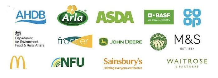 logos from supporters of open farm sunday