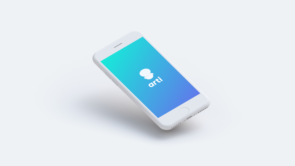 arti — chatbot mockup