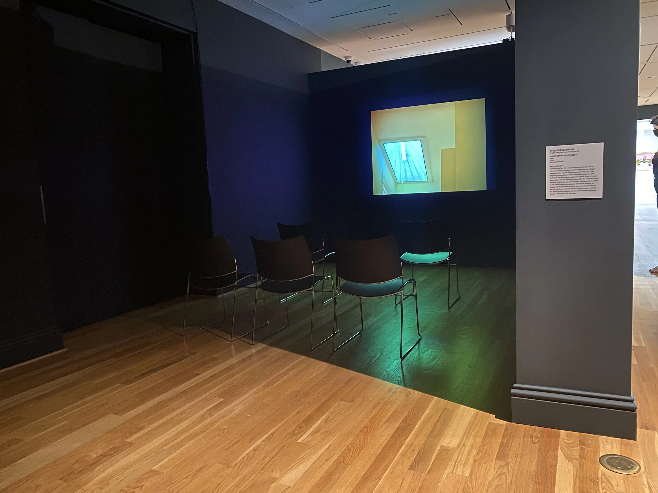   watching time watching god  at The Phillips Collection (2021) 