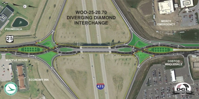 DGL's Rick McGuckin To Speak About The Planning and Design Process Of The New Diverging Diamond Interchange