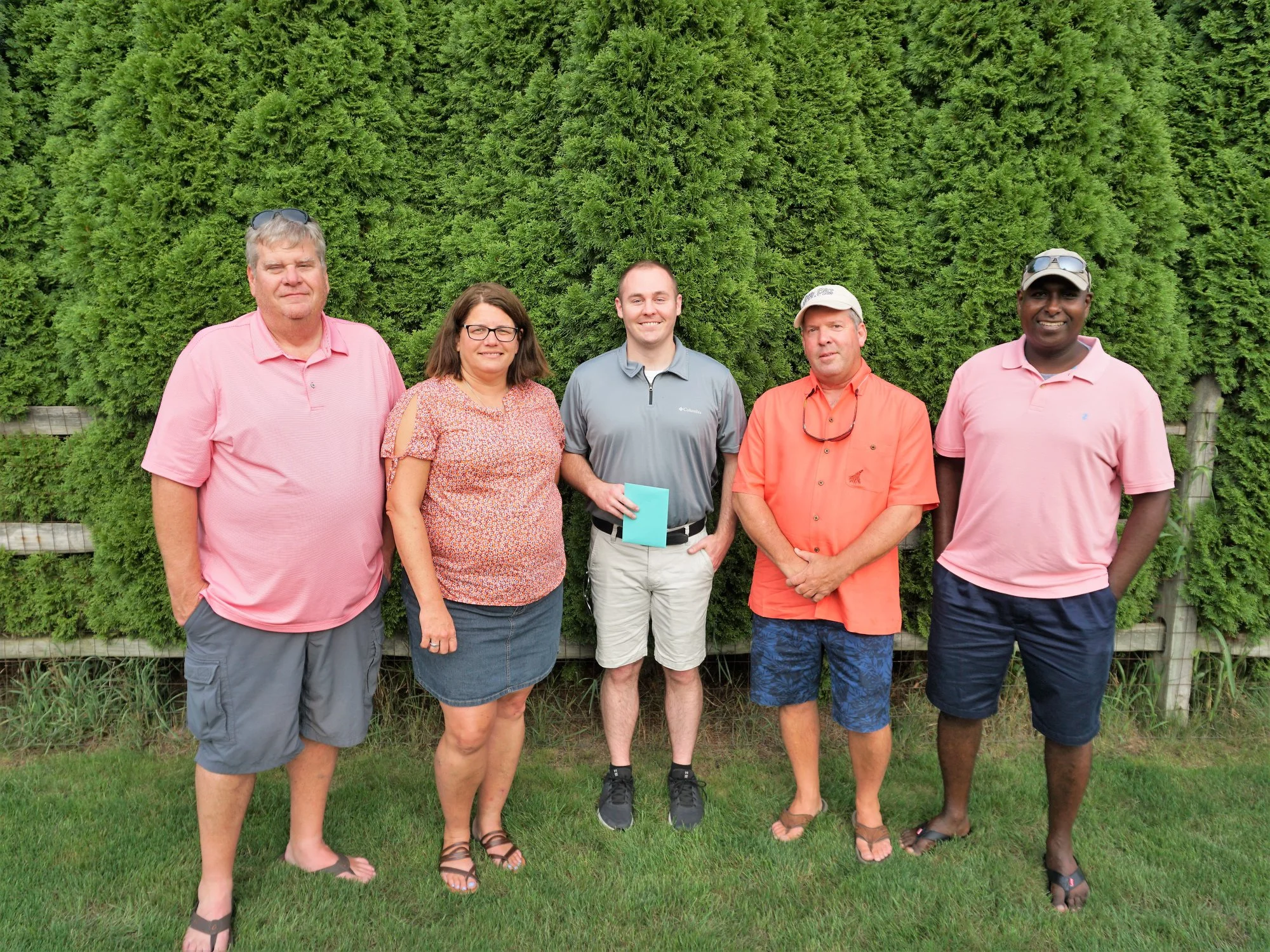 Scot Morehouse, Laurie Adams, Kyle Layton, Rick McGuckin and Ahmed Hamid