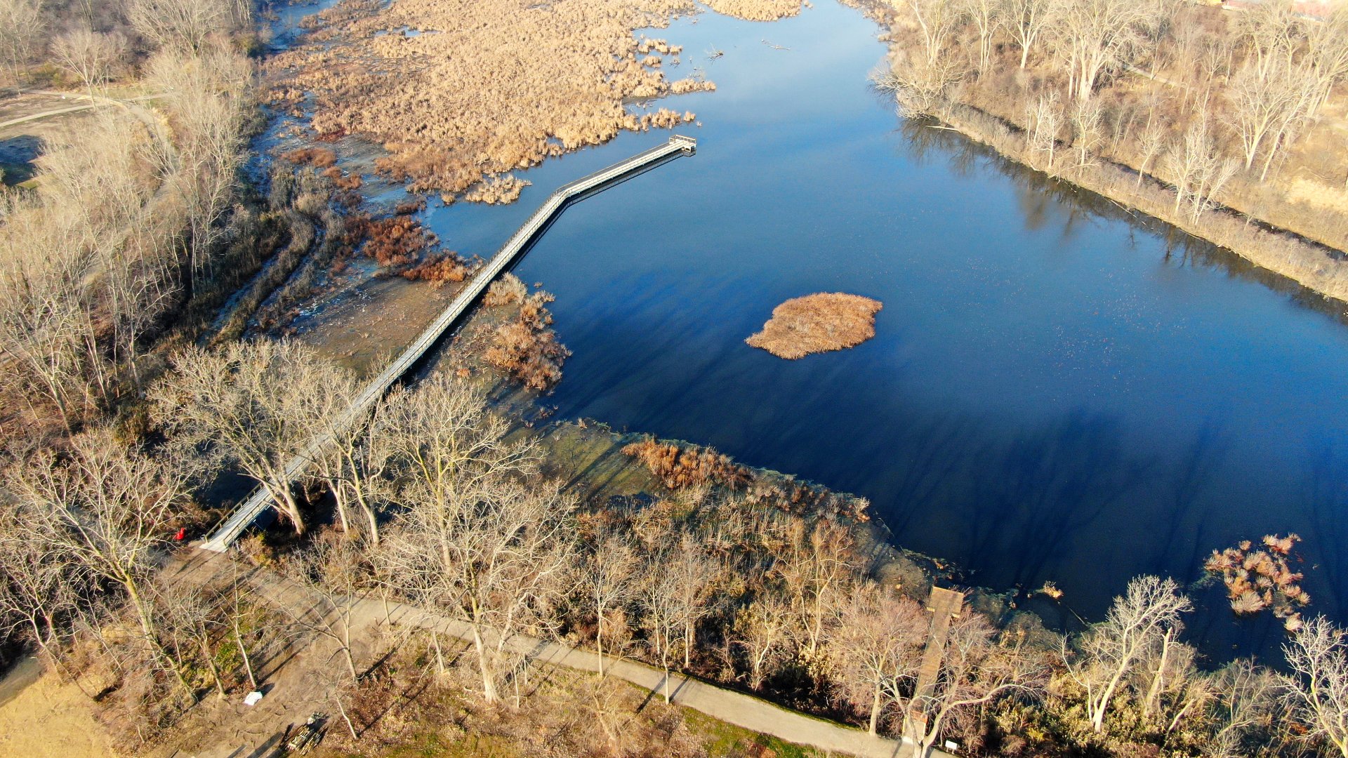 Manhattan Marsh Parks and Rec 2 Pedestrian bridge.jpg