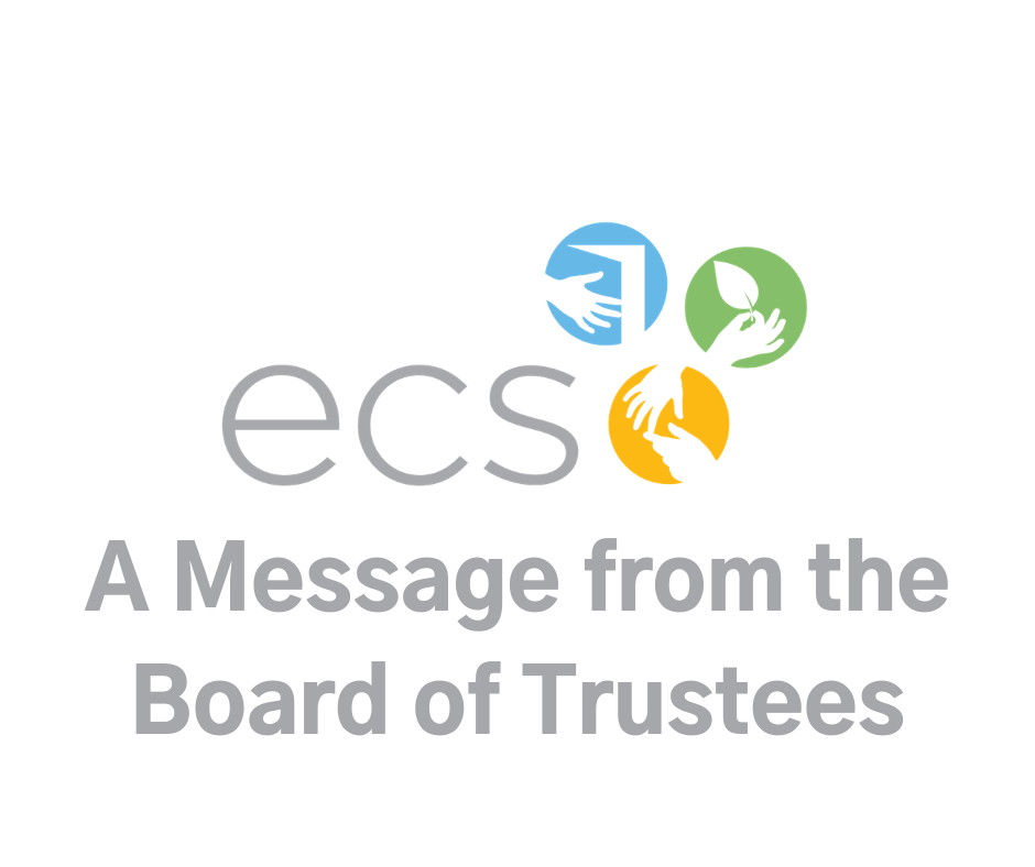 Welcome from the ECS Board of Trustees 2024