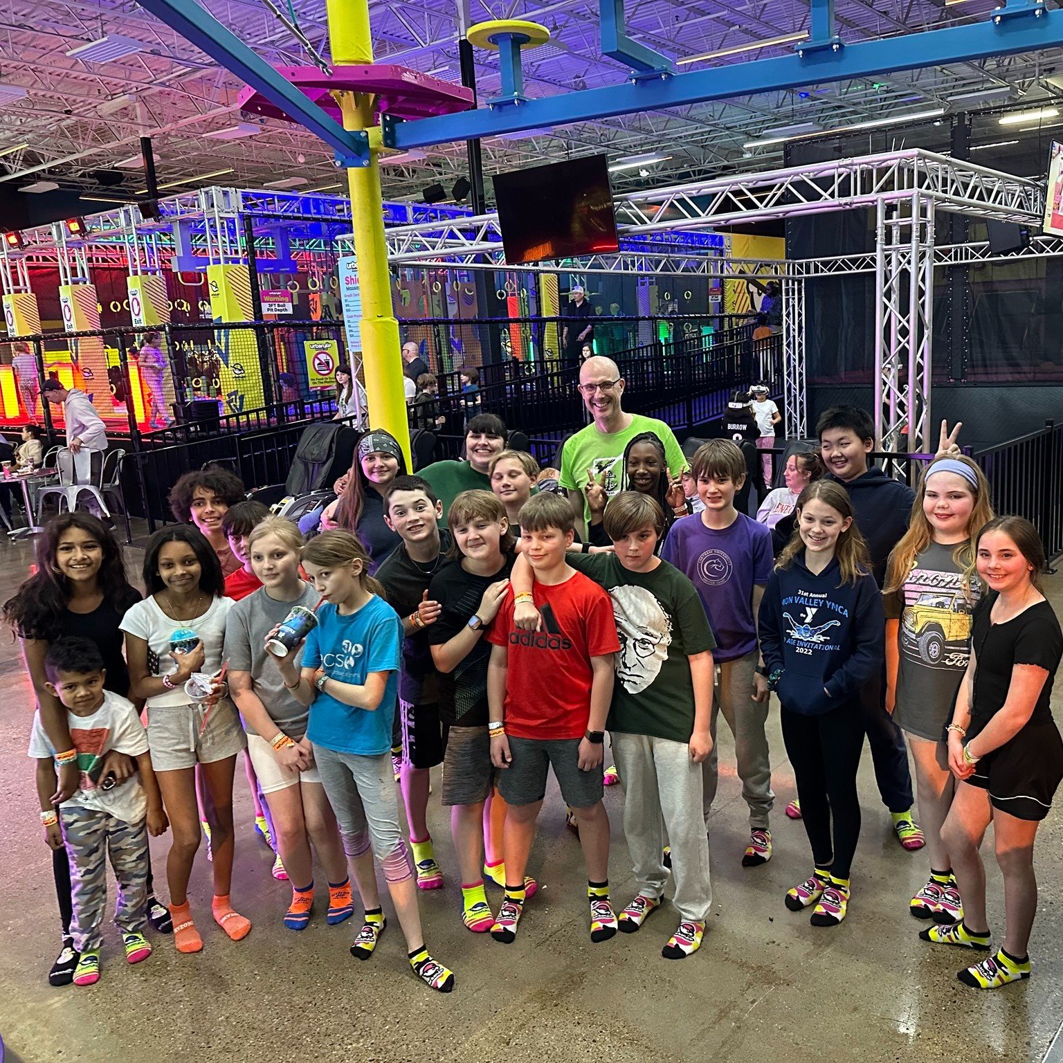 ECS Intermediate field trip at @urbanairpark this past Saturday. Fun for everyone! 🤸