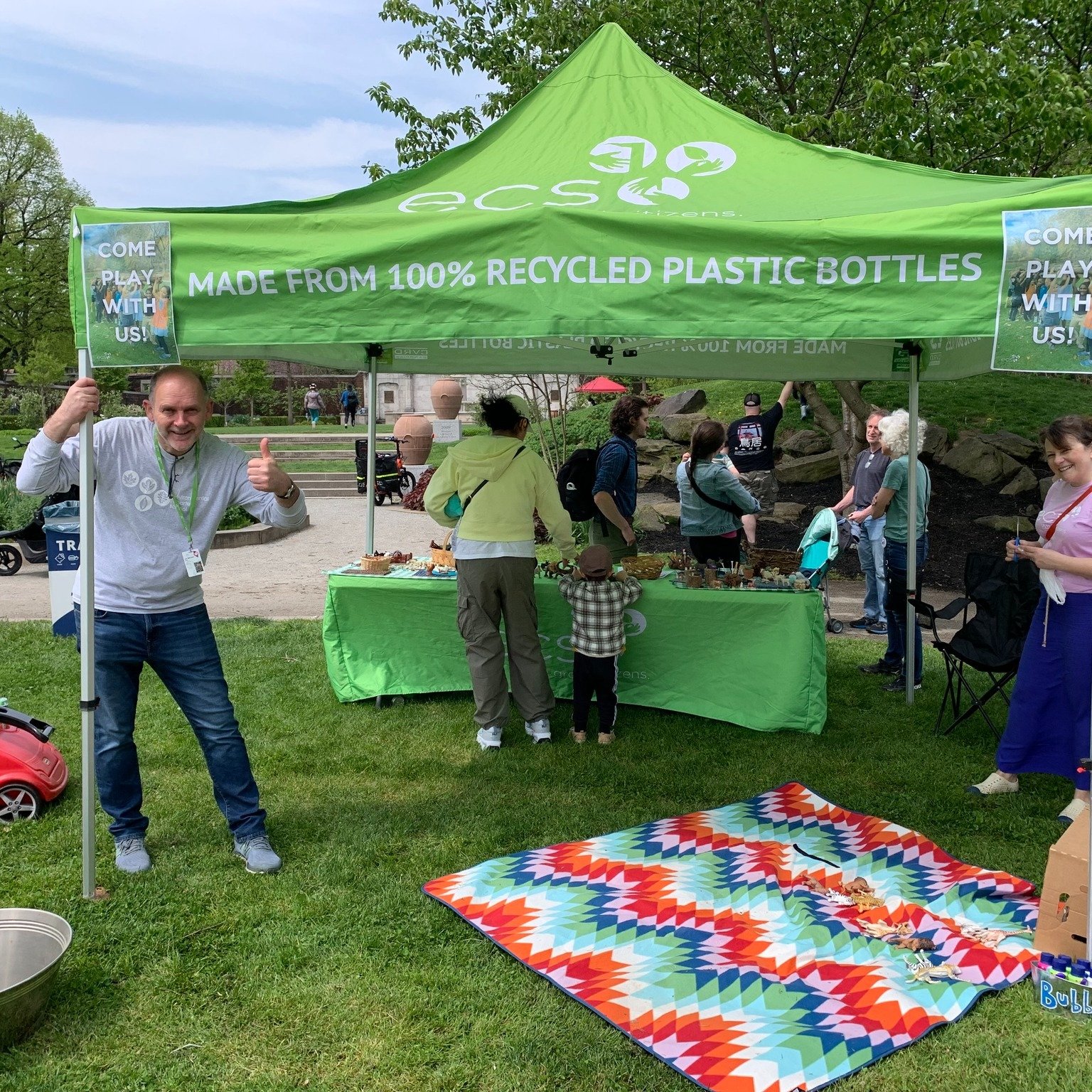 Last Saturday, we connected with local families the ECS way: through play-based learning!

It's always a fun time at the annual Friends of Mellon Park Arbor Day celebration.🌳Thank you to our staff who volunteered to host our booth! #GrowingCitizens