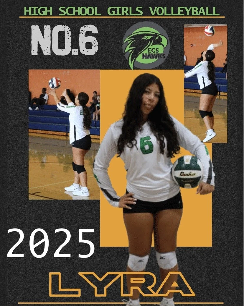 We couldn't be prouder!

Congratulations to ECS Junior Lyra Sanford who was selected for the SWPAA All League Team for the 2025/26 High School Girls Volleyball season.