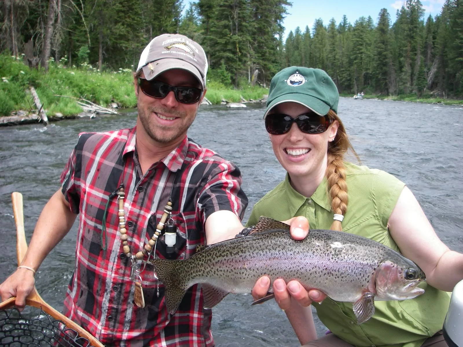 Head Guide Josh with another happy guest!
