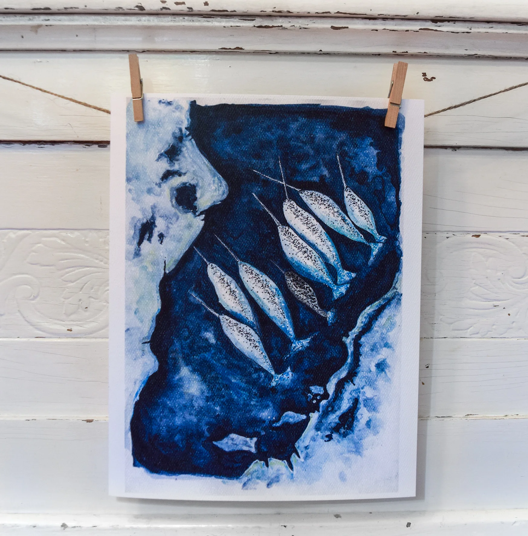 2017 ETSY PRINT Narwhals (large white) small.jpg