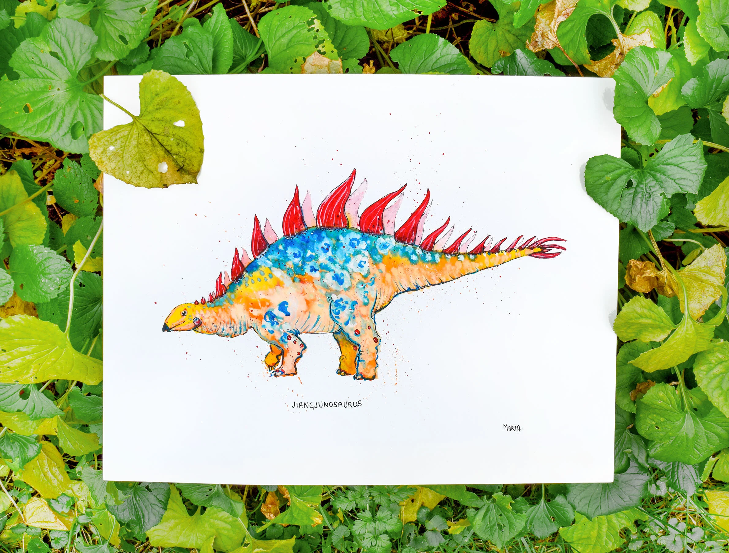 2019 Paleoctober Day 10 - Jiangjunosaurus IG post.jpg