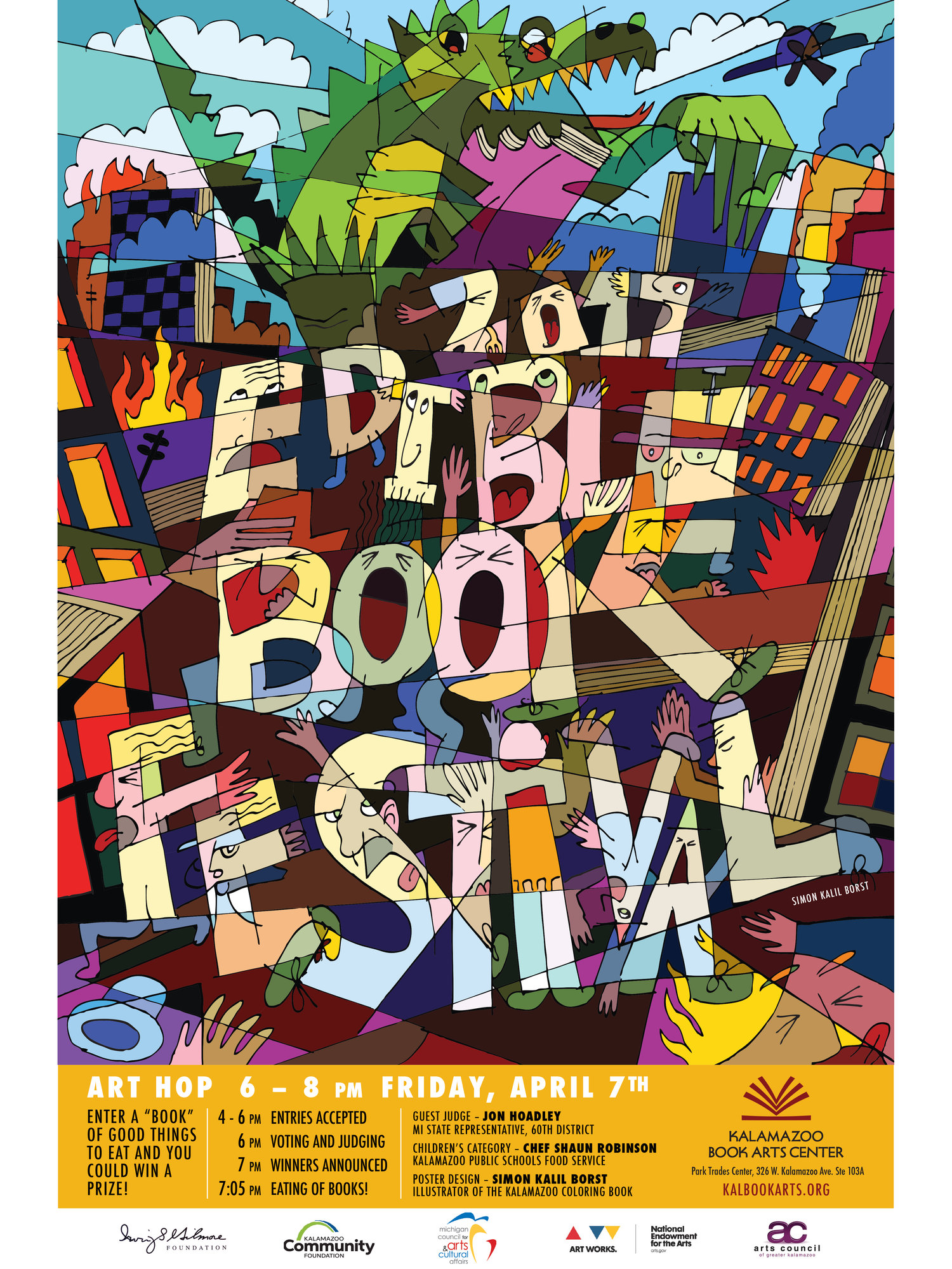 April 2017: Edible Book Festival!