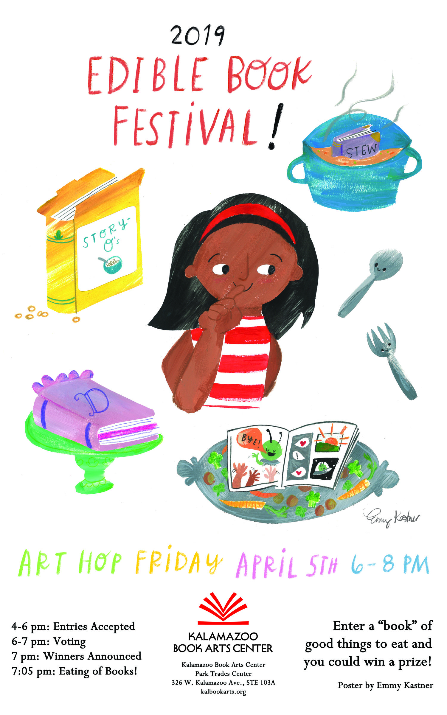 April 2019: Edible Book Festival