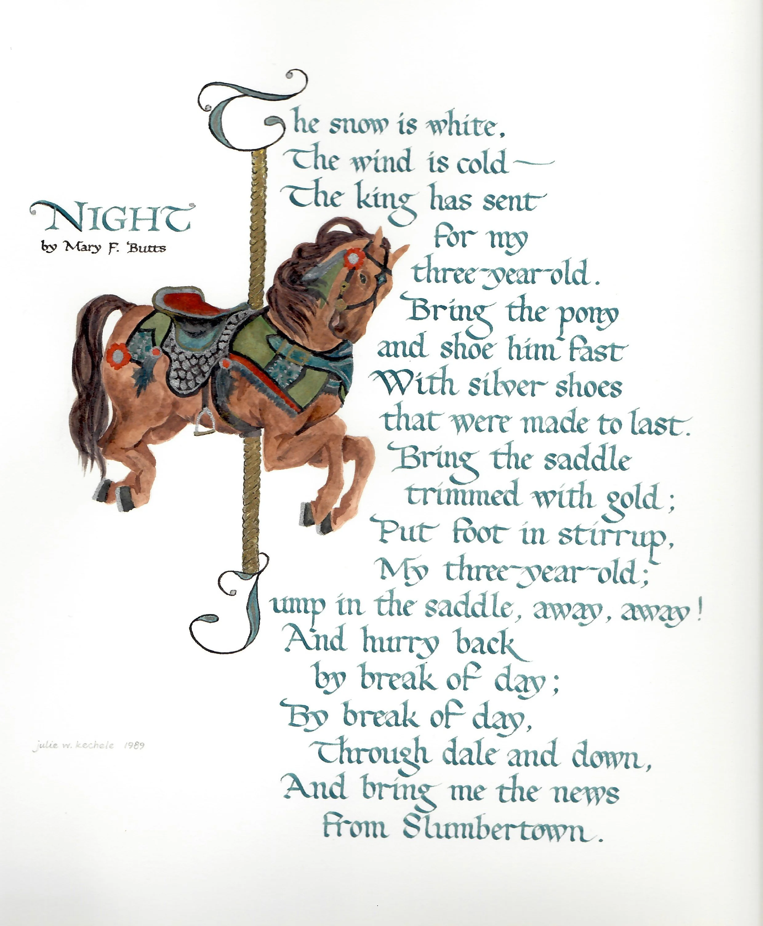 Calligraphy Foundations Beautiful Bookhand, part 1 —